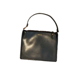 𝅺anne Klein Navy Blue Faux Leather Purse